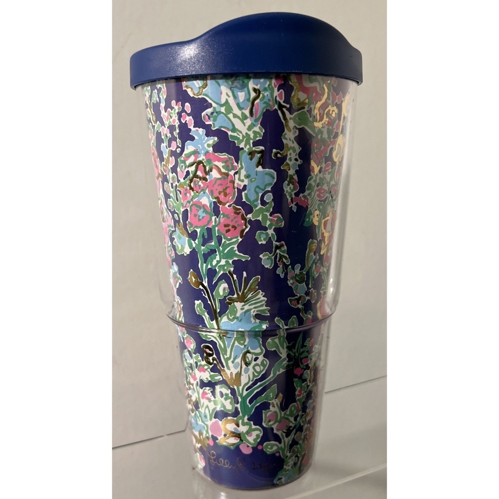 Lilly Pulitzer Southern Charm Insulated‎ Tumbler w Lid 30 oz